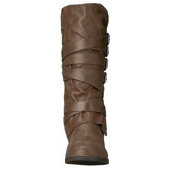 Report Huck Taupe Mid calf boots - Picture 2 of 6